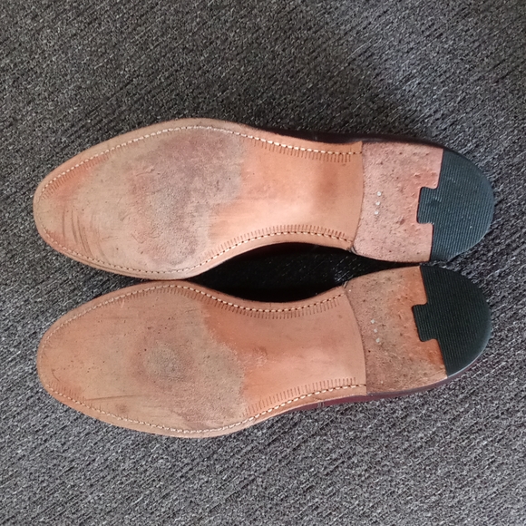 🖤RARE/VTG Johnston & Murphy🖤 - "Crown Aristocraft" Georgetown II Cap To - Picture 7 of 16